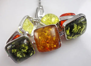 Modernist TEARDROP AMBERS Bracelet C62