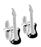 Music Guitar Cufflinks Copper Material Wholesale & Retail