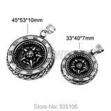 Motor Biker Tire Pendant Stainless Steel Jewelry