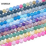 Natural Agates Round Stone Beads for Jewelry Making 4/6/8/10/12MM