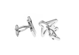 Plane Cufflinks silver novel planedesign copper material men cufflinks