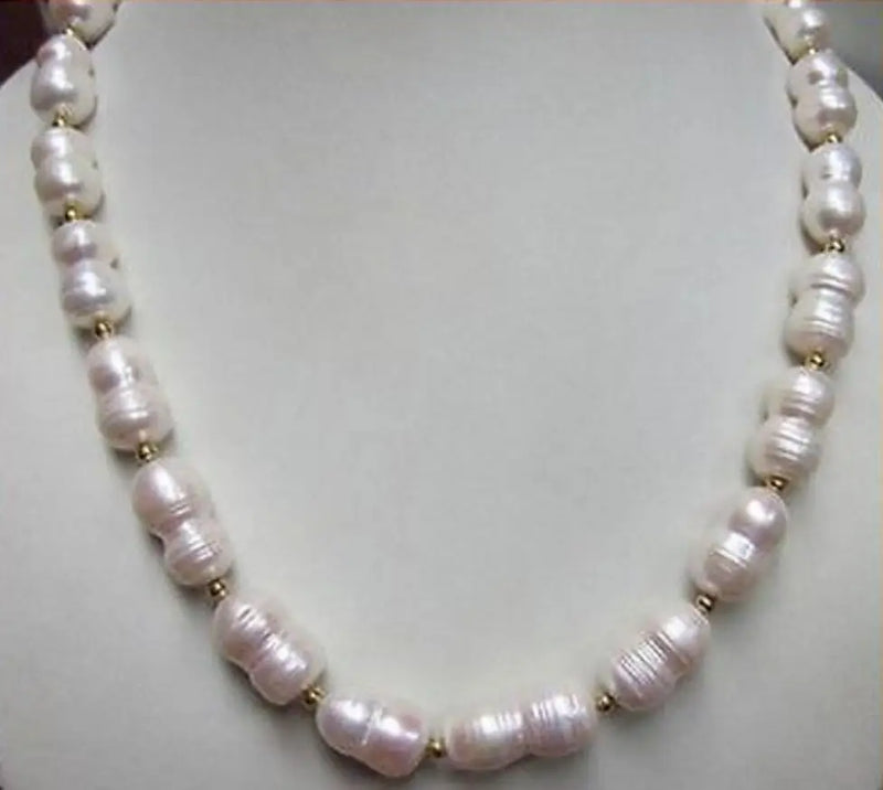 12-14MM Akoya Pearl Necklace 18in 14k