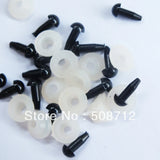 3mm Safety Crystal Plastic Eyes for Toy Bear Making - 100pcs