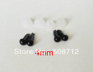 4mm Safety Plastic Eyes Toy Bear Making Components