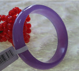 Rare Natural Purple Jadeite Bracelet Bangle