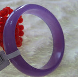 Rare Natural Purple Jadeite Bracelet Bangle