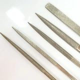 Wax Needle Files Set 5pcs for Shaping Waxes Wood Plastics