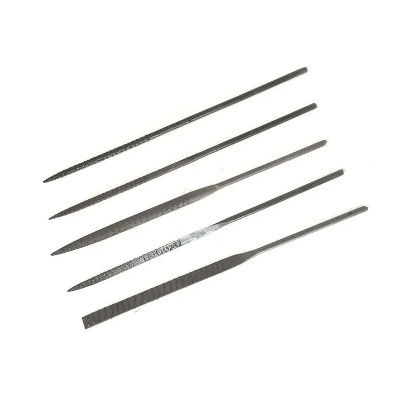 Wax Needle Files Set 5pcs - Shaping Waxes, Wood, Plastics