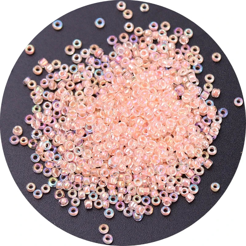 Colorful Glass Seed Beads for DIY Jewelry Making