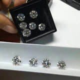 4.5-6mm D Round Moissanite Wedding Stone