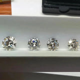 4.5-6mm D Round Moissanite Wedding Stone