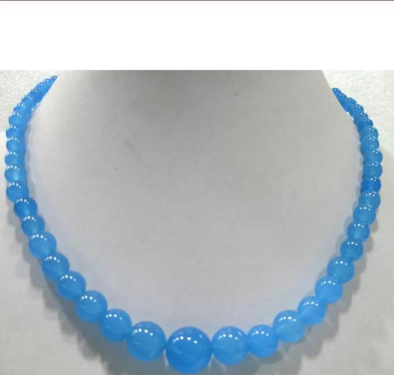 6-14mm Natural Jade Necklace