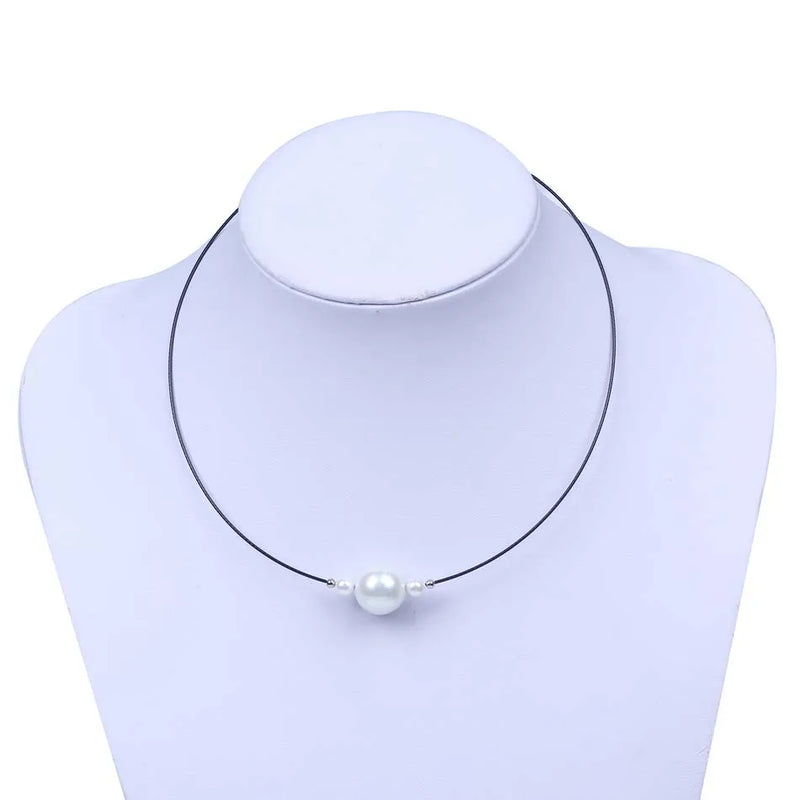 Choker Shell Beads Necklace Party Necklace