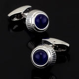 Cat's Eye Crystal Cufflinks for Men's Shirt