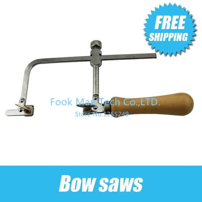 High-Quality Stainless Steel Jewelry Wooden Handle Hand Saw Bow Saw