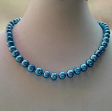 8-9mm Dyed Freshwater Pearl Bib Necklace