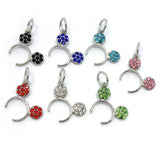 30pcs Mickey Head Pendant Beads for European Jewelry Bracelet & Necklace DIY