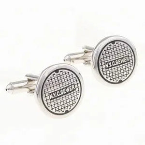 Stainless Steel Cufflink Manhole Cover Design