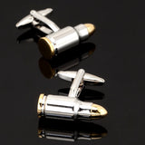 Bullet Cufflinks for Men's Shirts