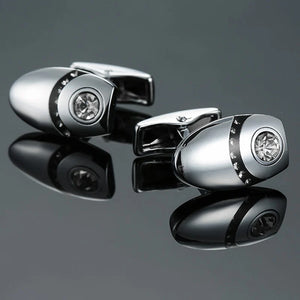 Crystal Cufflinks Men's Shirt Cufflinks