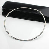 Stainless Steel Torques Necklace Snake Spring Chain Pendant