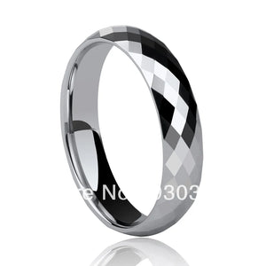 Tungsten Wedding Band Tail Ring Birthday