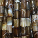 Carnelian Cylinder Loose Beads Jewelry WFH702