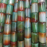 Carnelian Cylinder Loose Beads Jewelry WFH702