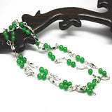 Malay Jade Green Jade Necklace-Grade Jade Lanyards
