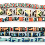 Ceramic Beads For Jewelry Making - Various Shapes - DIY Porcelain Beads
