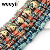 Ceramic Beads For Jewelry Making - Various Shapes - DIY Porcelain Beads