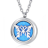 Butterfly Perfume Necklace with Chain and Pads!