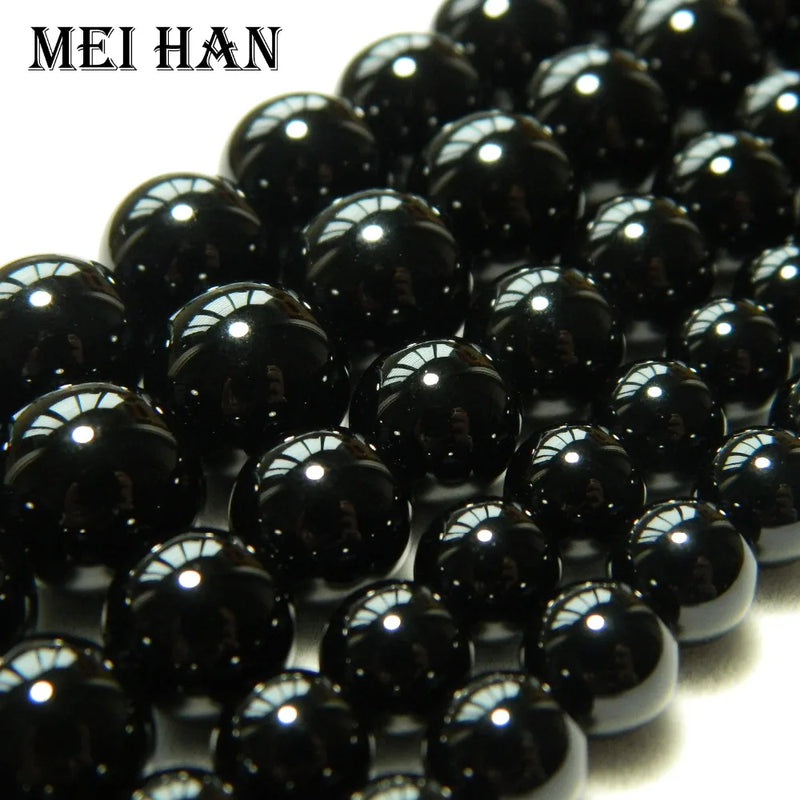 Natural Agate Smooth Round Beads 4mm-12mm