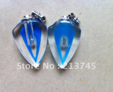 Luminous Vial Pendant Charm Necklace Glass Bottle Pendant