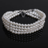 French Baroque Pearl 4 Layer Necklace