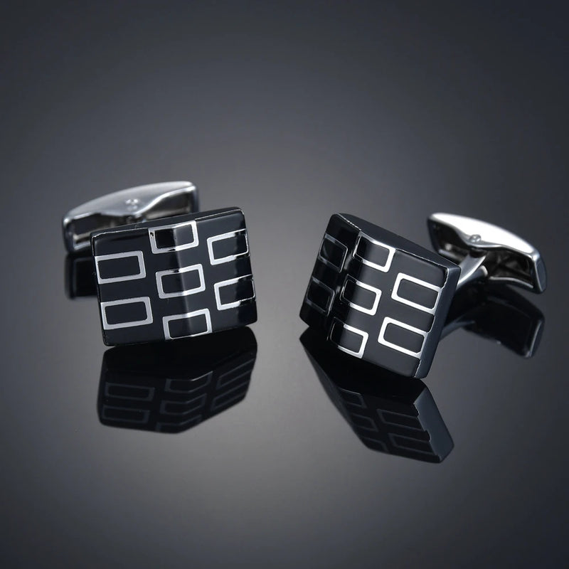 French Plaid Men's Shirt Accessories