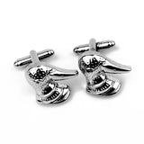 Duck Mallard Cuff Links for Men French CuffLink Fancy Shirt Wedding Gift