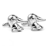 Duck Mallard Cuff Links for Men French CuffLink Fancy Shirt Wedding Gift