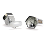 High-end Marbled Pattern French Cufflinks for Men