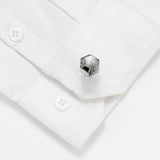 High-end Marbled Pattern French Cufflinks for Men