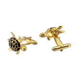 French Turtle Cufflinks Men's Novelty Jewelry