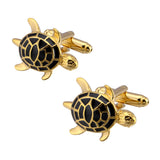 French Turtle Cufflinks Men's Novelty Jewelry