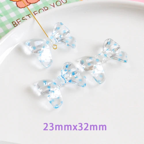 French Style Wave Point Love Bow Necklace Bracelet