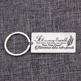 French Family Keychain: Nos reves, nos joies, nos pleurs. Nos Vies