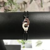 French Bracelet 925 Silver Plating Menottes Bracelet for Women Men
