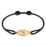 French Bracelet 925 Silver Plating Menottes Bracelet for Women Men