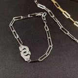French Jewelry Menotte Bracelet Handcuffs 1:1 LOGO Gift