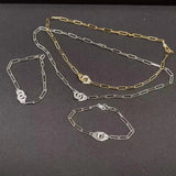 French Jewelry Menotte Bracelet Handcuffs 1:1 LOGO Gift