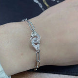 French Jewelry Menotte Bracelet Handcuffs 1:1 LOGO Gift