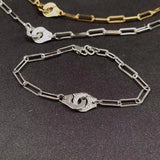 French Jewelry Menotte Bracelet Handcuffs 1:1 LOGO Gift